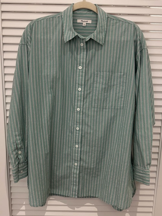 Madewell Tops - Madewell Signature Poplin Oversized Shirt
